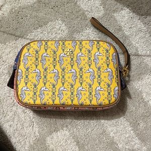 Tory Burch Seahorse Wristlet Pouch